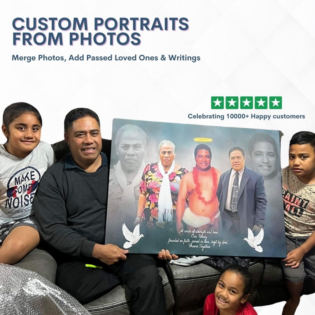 Custom Portraits From Photos - Make Timeless Memories