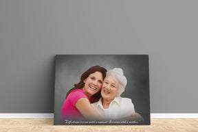 Custom Mothers Day Gift Portrait - Surprise Mom With The Best Gift!
