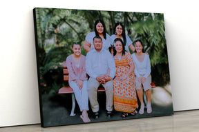 Custom Digital Painting Portrait- Family Portrait - Couple Painting Anniversary Gift- Custom Painting On Canvas Signature Arts