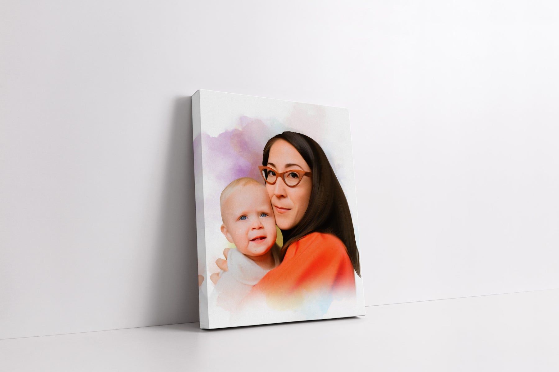 Custom Mothers Day Gift Portrait - Surprise Mom With The Best Gift!