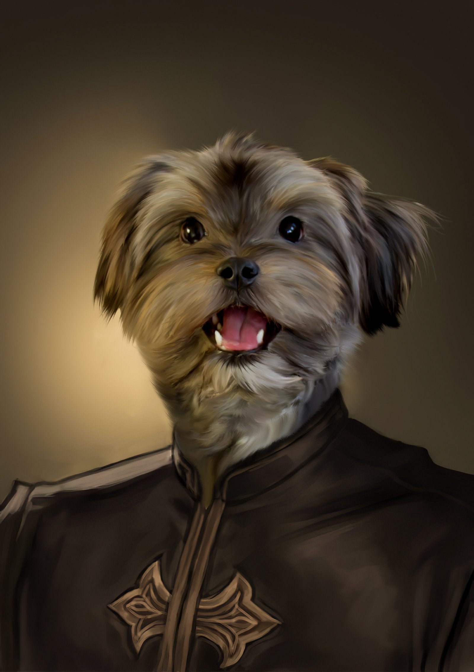 The Commissioner Pet Portrait Signature Arts