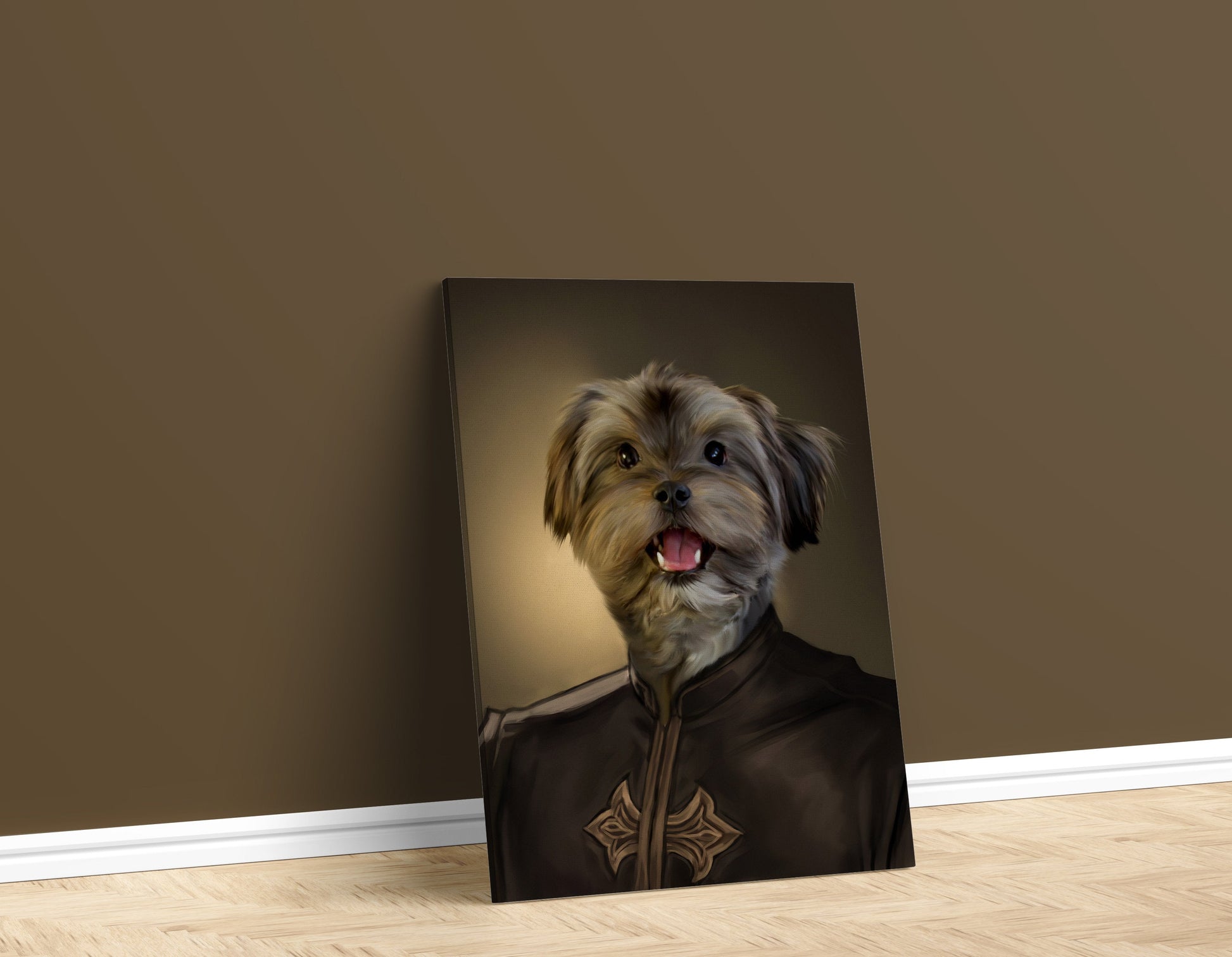 The Commissioner Pet Portrait Signature Arts