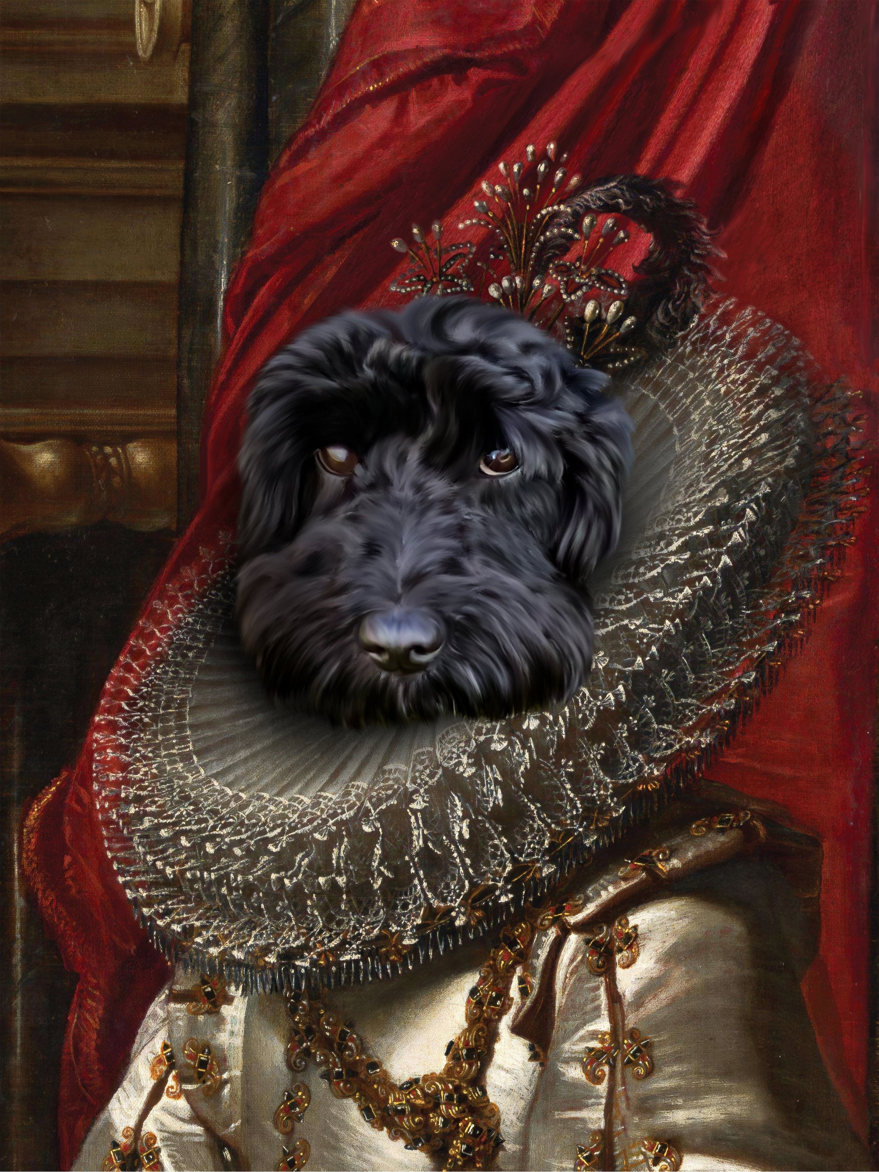 The Duchess Royal Pet Portrait Signature Arts