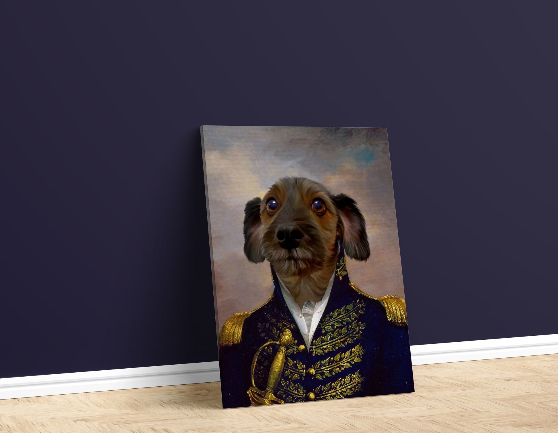 The Head Minister Pet Portrait Signature Arts