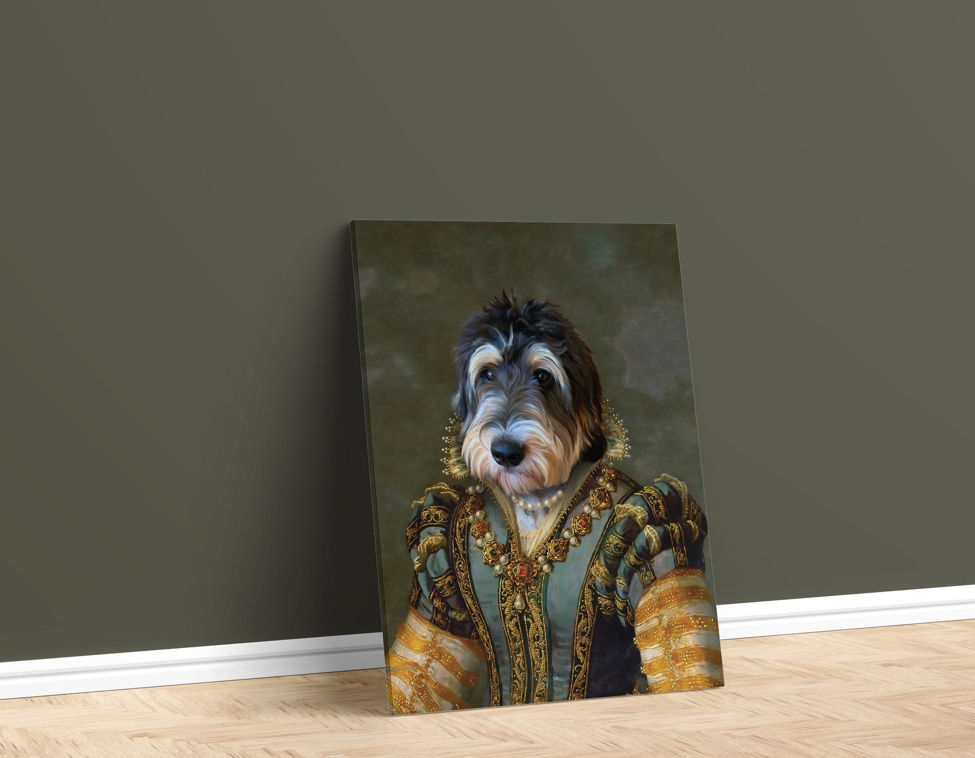 The Lady Pet Portrait Signature Arts