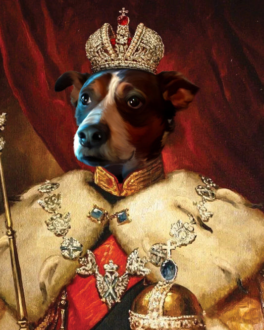 The Prince Pet Portrait Signature Arts