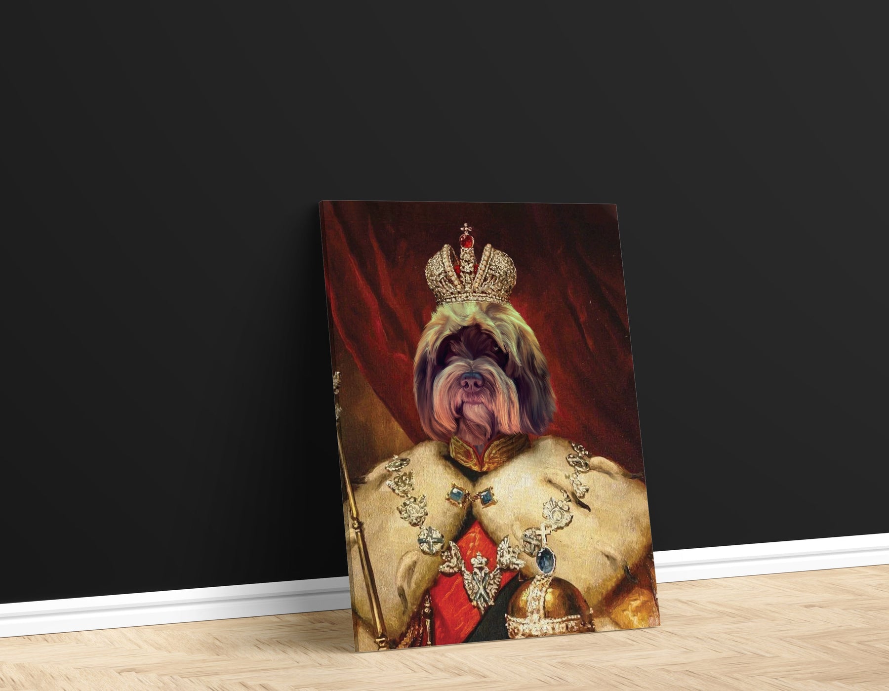 The Prince Pet Portrait Signature Arts